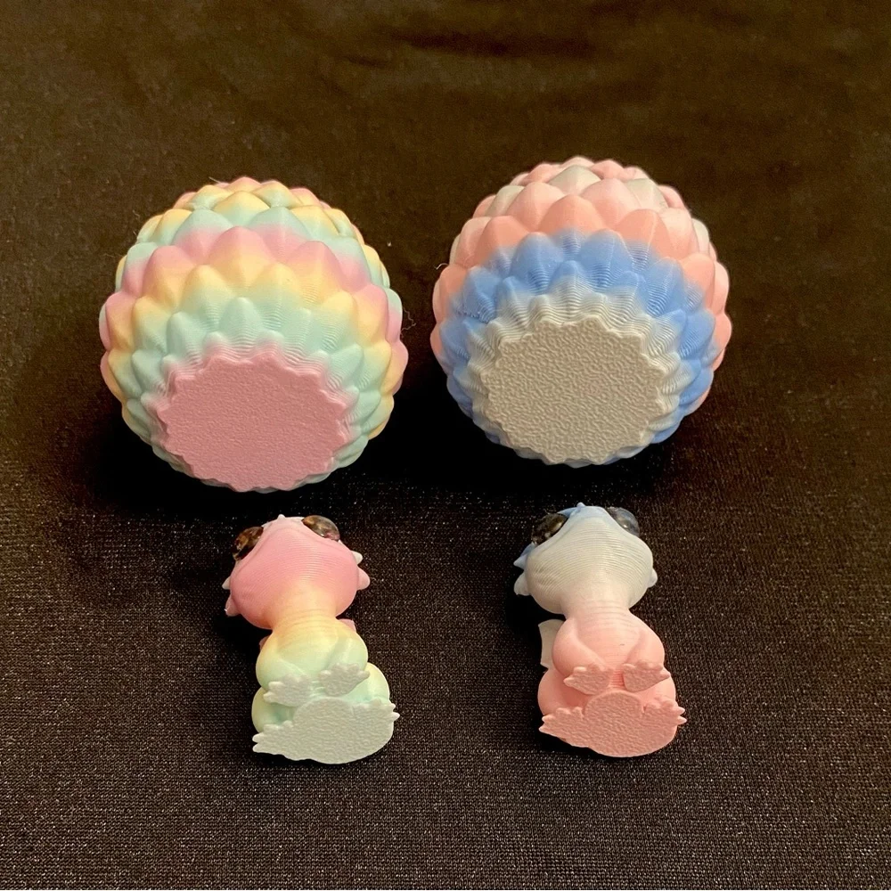 Pastel Dragon Egg and Baby Dragon Toy Set Is Sweet and Special - Choose One - Picture 7 of 10